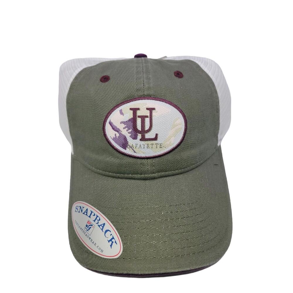 University of LaFayette The Game Men's Snapback Mesh Trucker Hat